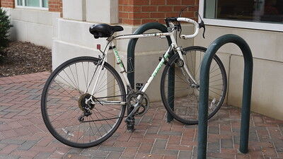 Bike on campus